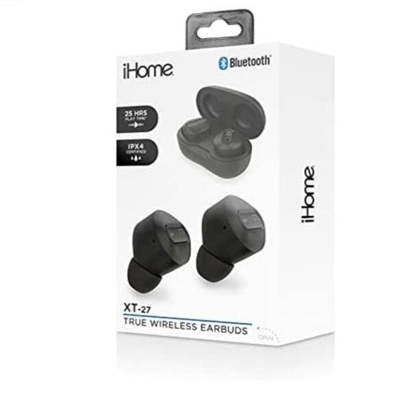 IHome XT-27 Wireless Earbuds-Black